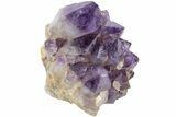 Deep Purple Amethyst Crystal Cluster - Congo #223376-1